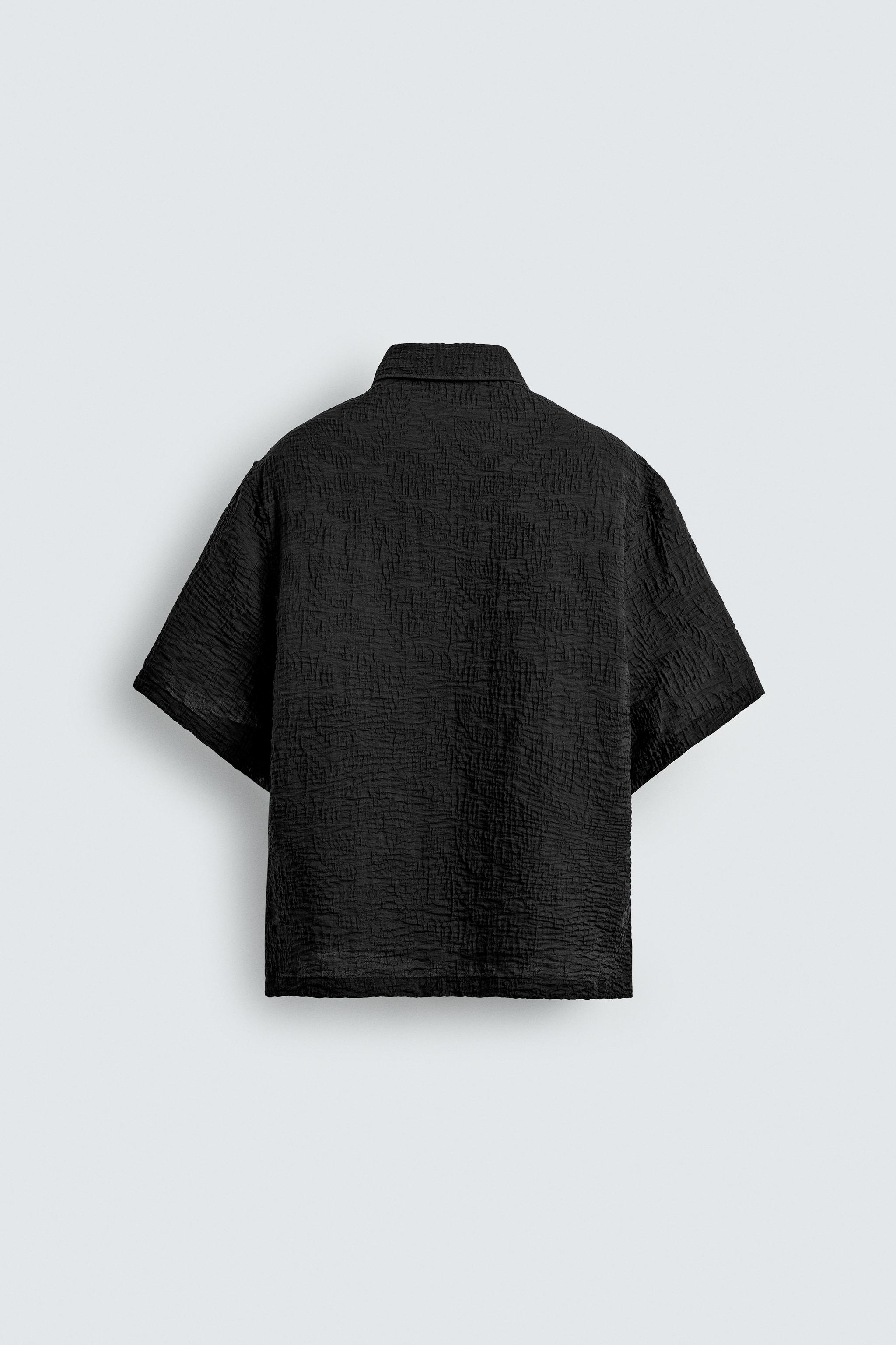 CHEMISE FLUIDE TEXTURÉE